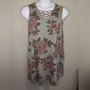Rose Pocket Dress Sz Medium